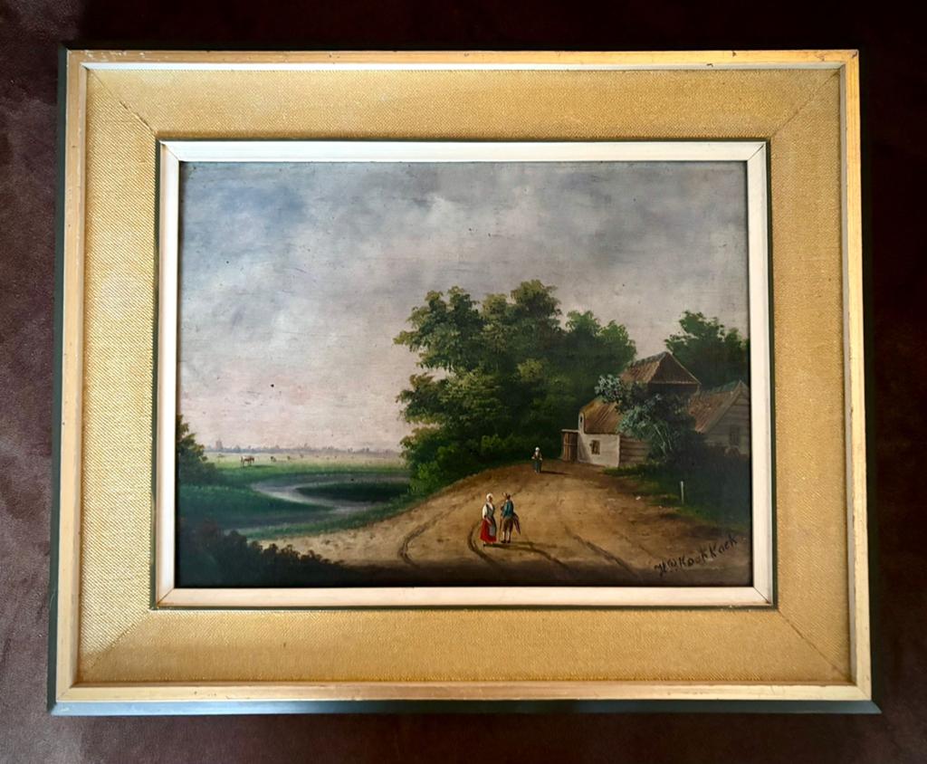 H P Koekkoek 1843. - 1927, Ophalen of Verzenden