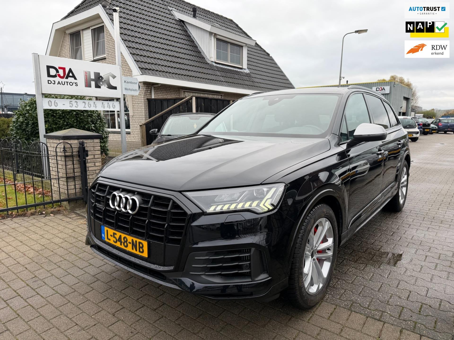 Audi Q7 55 TFSI e quattro Pro Line Plus met Trekhaak!, Automaat, Dealer onderhouden, Gebruikt, 2995 cc