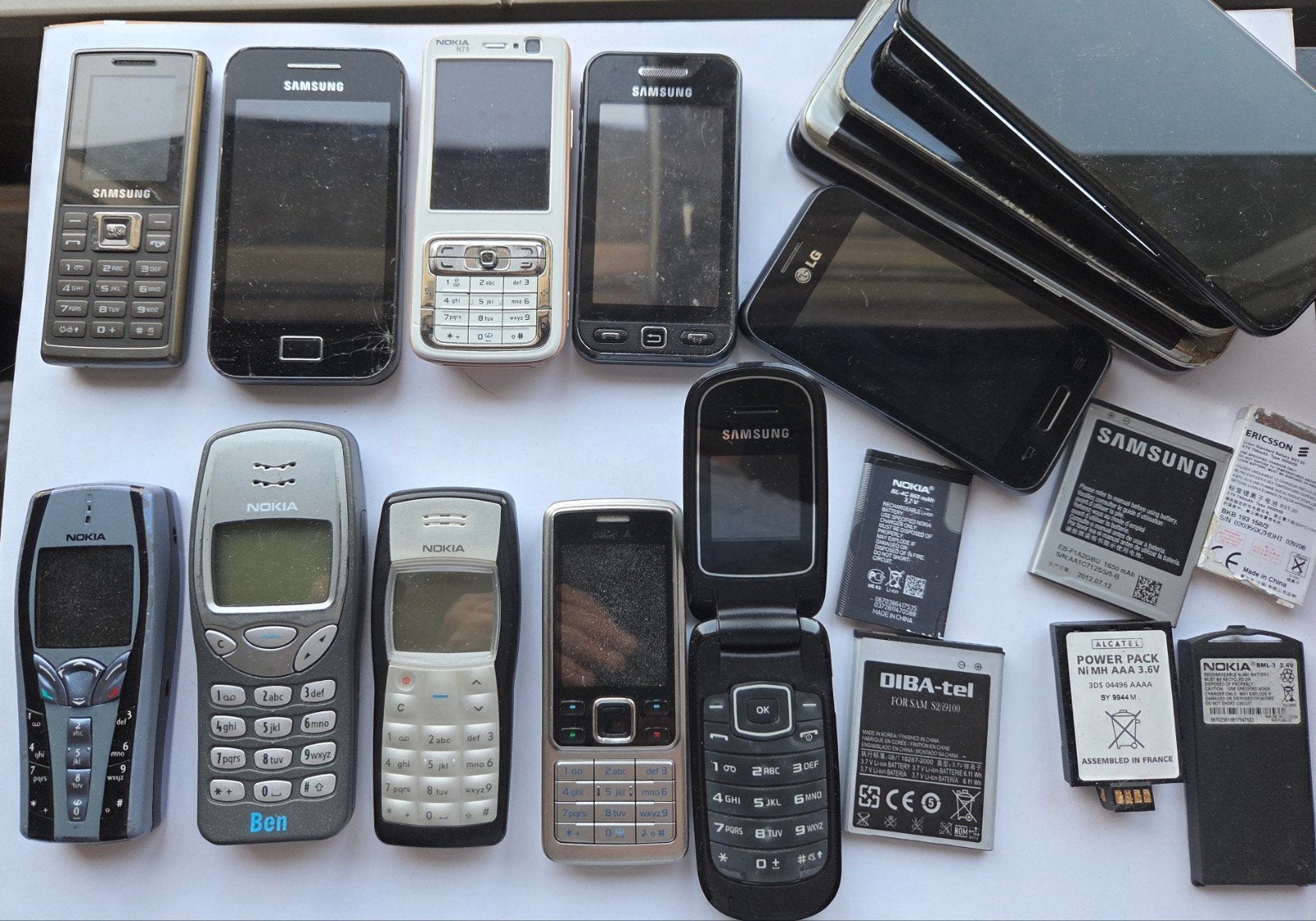 oude mobieltjes waaronder 4x Nokia, Ophalen of Verzenden, Gebruikt, Geen camera