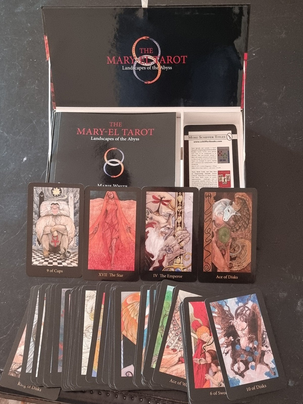 Mary-El Tarot Deck - zeldzame 1e editie, Boeken, Esoterie en Spiritualiteit, Ophalen of Verzenden, Zo goed als nieuw, Tarot of Kaarten leggen