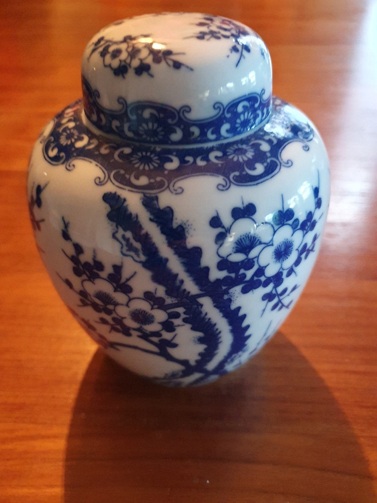 Japanse Bloesem Gemberpot - 15 cm hoog, Antiek en Kunst, Ophalen of Verzenden