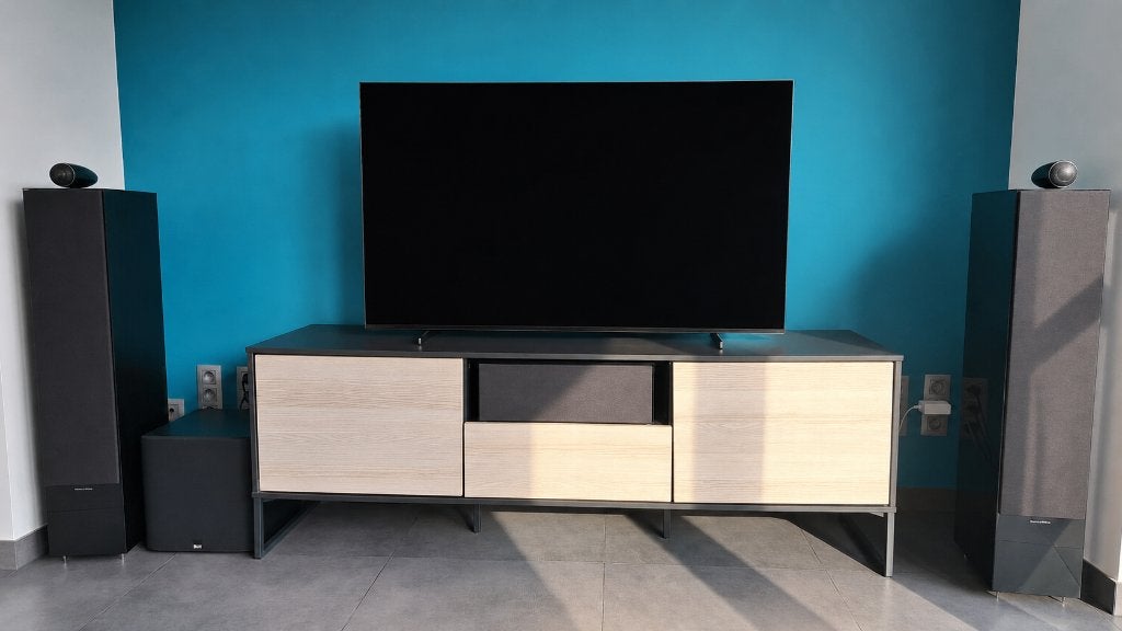 Bowers & Wilkins 702 S2 – Complete B&W Home Cinema, Overige systemen, 70 watt of meer, Zo goed als nieuw, Overige spelers