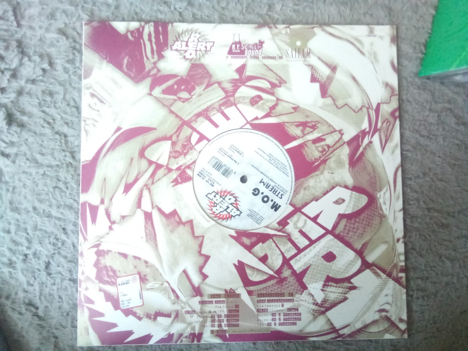 M.O.G. - Stream (Red Alert) 12 inch vinyl, Gebruikt, 1990 - 1999, Ophalen of Verzenden, 12 inch