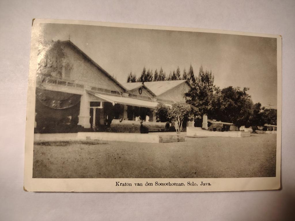 Nederlands-Indië Kraton van den Soesoehoenan, Solo, Java., Ophalen of Verzenden, Voor 1920