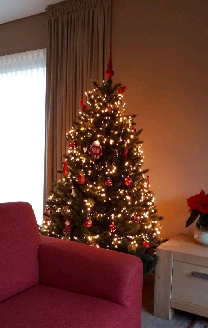 Kunstkerstboom Triumph Tree – Forest Frosted, Ophalen, Zo goed als nieuw