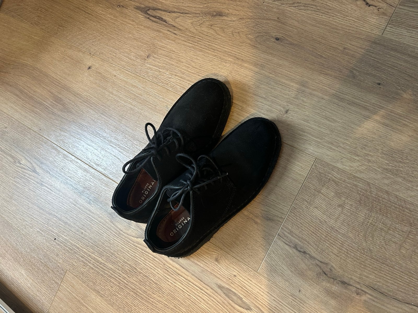 Clarks Originals Wallabee - maat 39, Ophalen of Verzenden, Zo goed als nieuw, Zwart