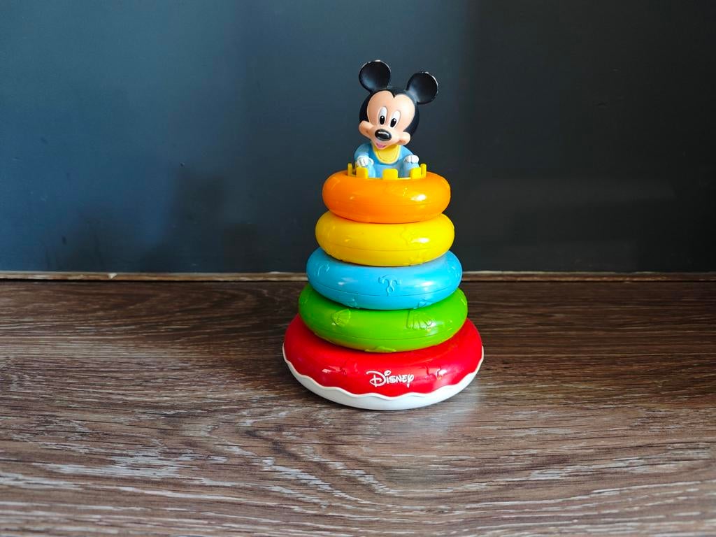 Mickey Mouse stapeltoren - Disney baby speelgoed, Ophalen, Gebruikt, Overige typen
