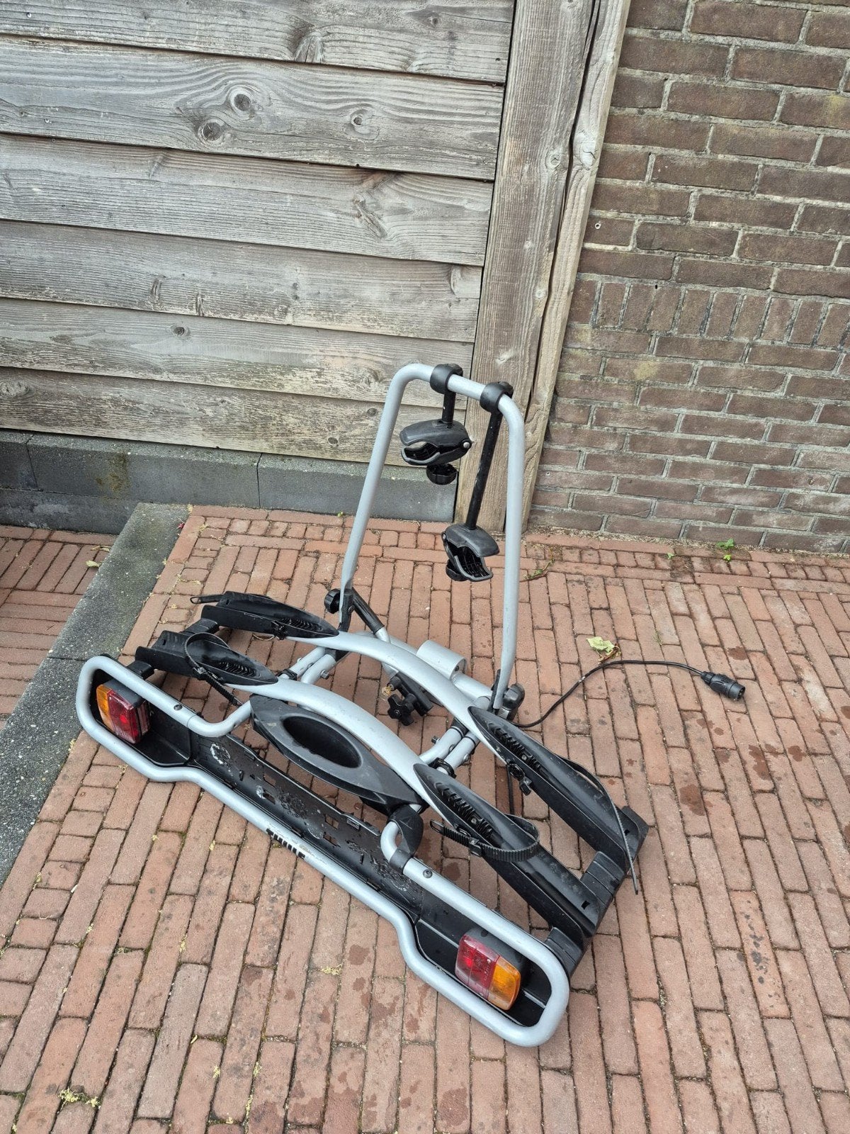 Thule Euroway 921 Fietsendrager voor 2 fietsen, Auto diversen, Fietsendragers, Ophalen, 2 fietsen, Gebruikt, Trekhaakdrager