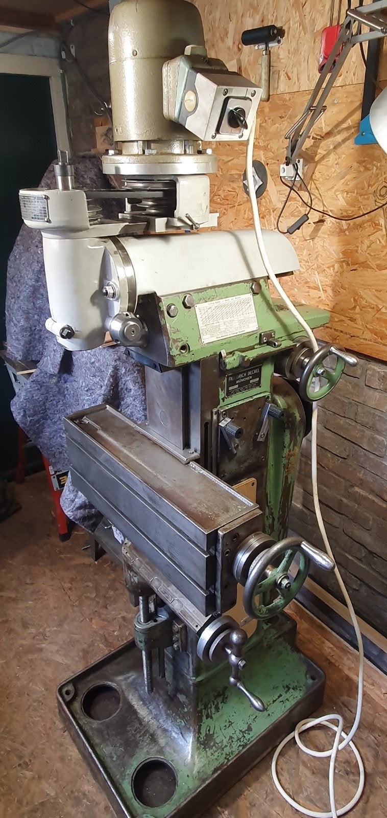 Deckel Fp1 freesbank, freesmachine, Ophalen of Verzenden, Gebruikt, Metaaldraaibank