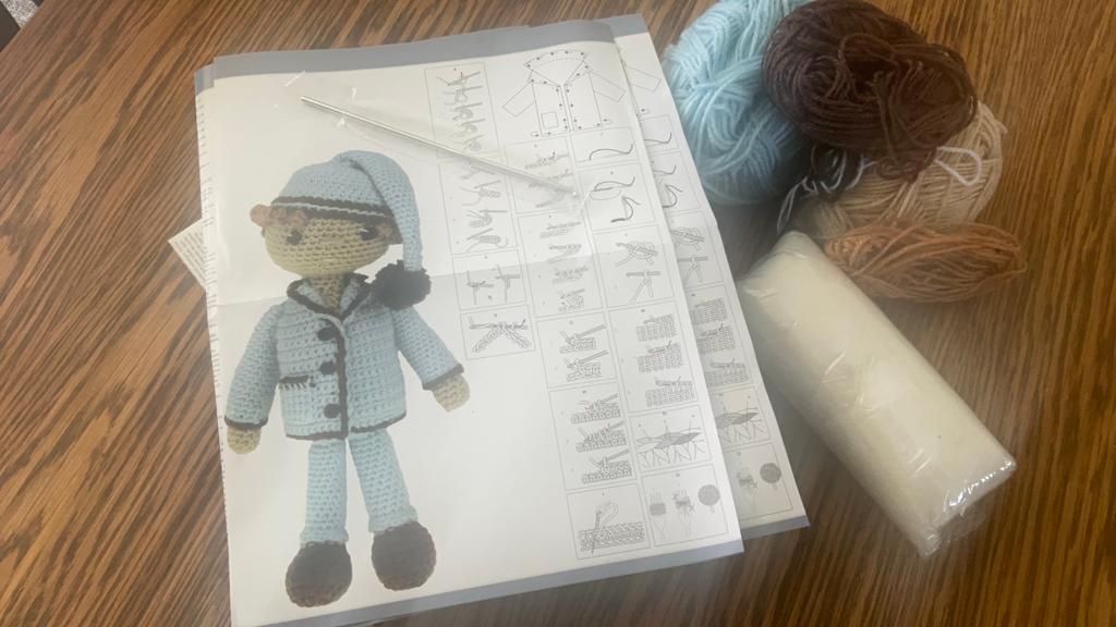 Handwerkpakket, Sam in pyama haken, Hobby en Vrije tijd, Verzenden, Nieuw, Overige typen