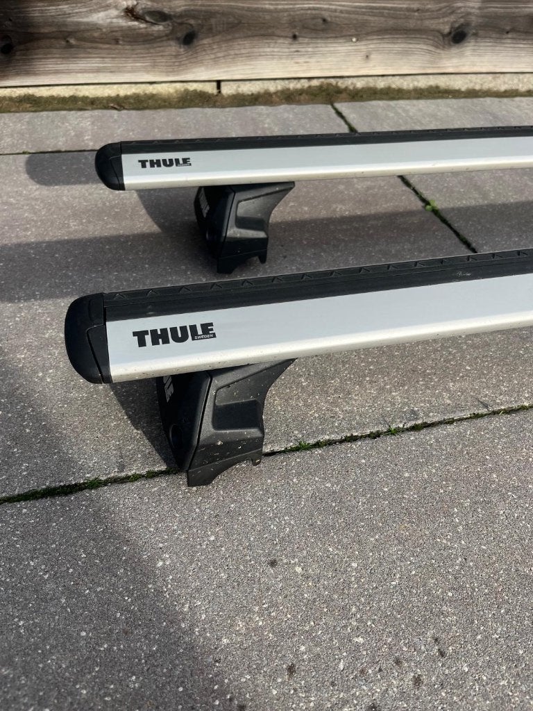 Dakdragers Thule Wingbar EVO voor Audi A3, Ophalen, Zo goed als nieuw