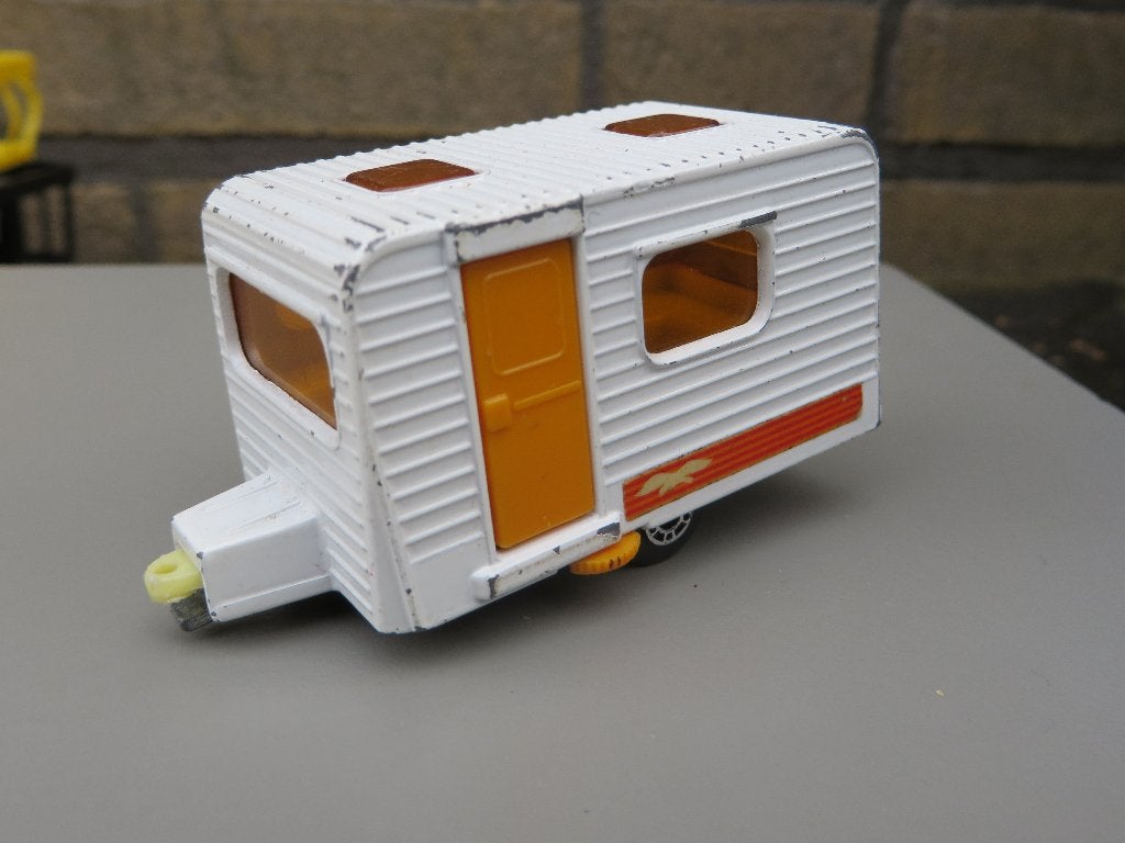 Matchbox No 31 Caravan, Hobby en Vrije tijd, Ophalen of Verzenden, Gebruikt, Auto