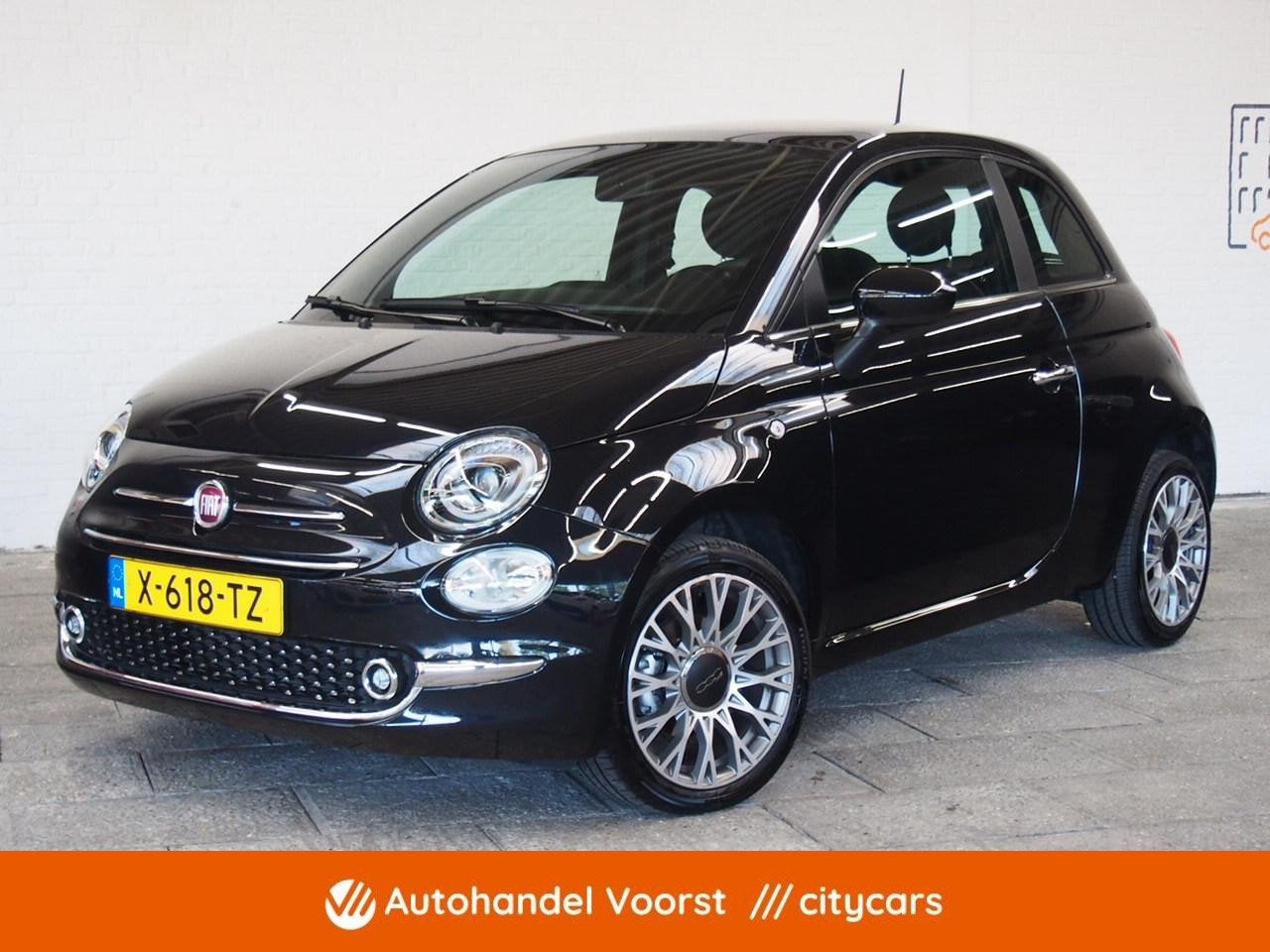Fiat 500 1.0 Hybrid Dolcevita Cruise Pano (APK:Nieuw) Incl.G, Auto diversen, Zwart, Handgeschakeld, Stellantis Fiat, 999 cc