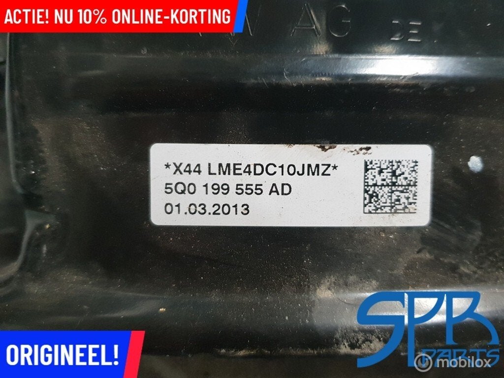 Motorsteun VW GOLF 7 AUDI A3 SEAT SKODA 5Q0199555AD LINKS LV, Gebruikt, Volkswagen, Ophalen of Verzenden, Volkswagen