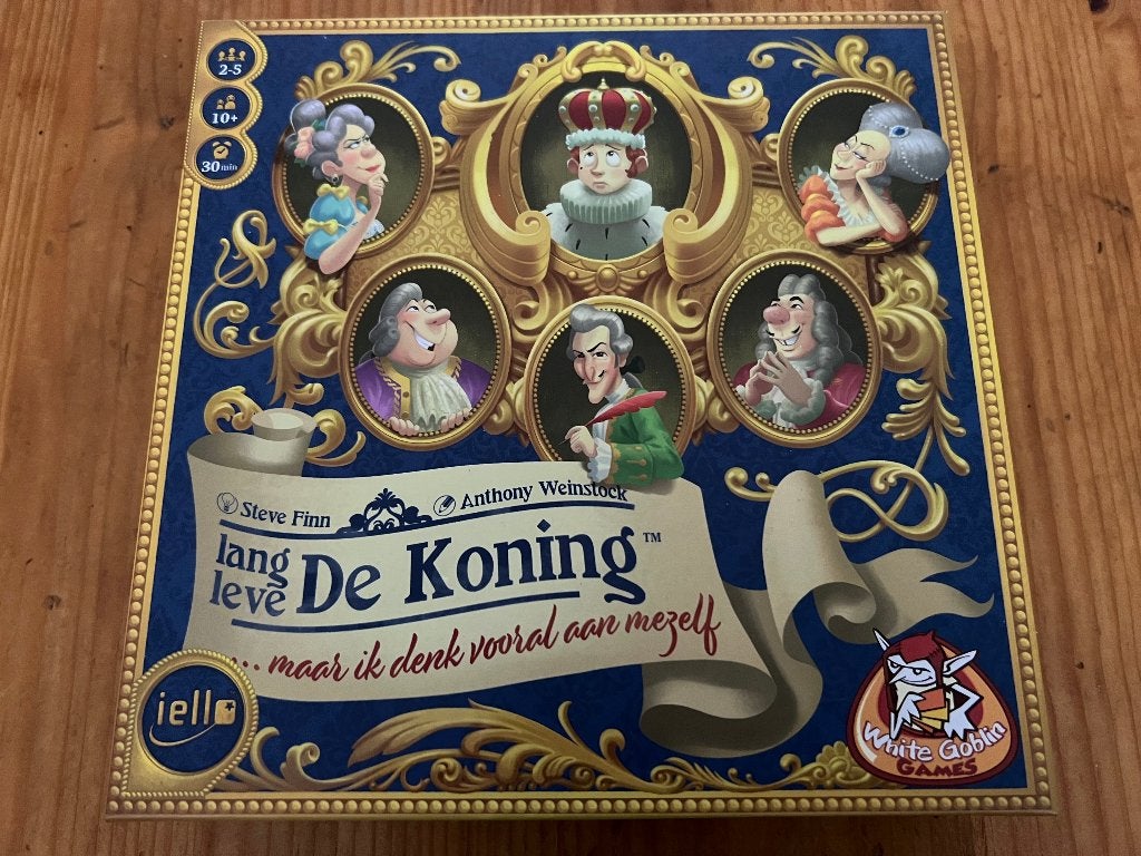 Lang leve De Koning bordspel nieuw, Ophalen, Nieuw, White Goblin Games