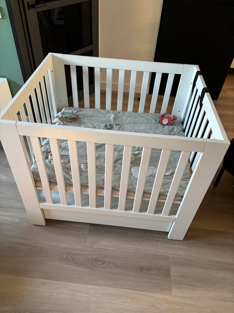 Kidsmill Alaska Box met Lade Wit, Kinderen en Baby's, Boxen, Gebruikt, Rechthoekig, In hoogte verstelbaar, Ophalen