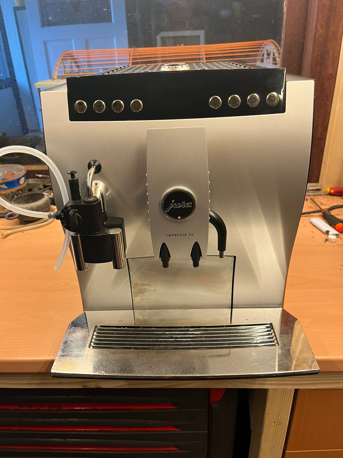 Jura Z5 voor weinig., Ophalen, Gebruikt, 10 kopjes of meer, Koffiemachine