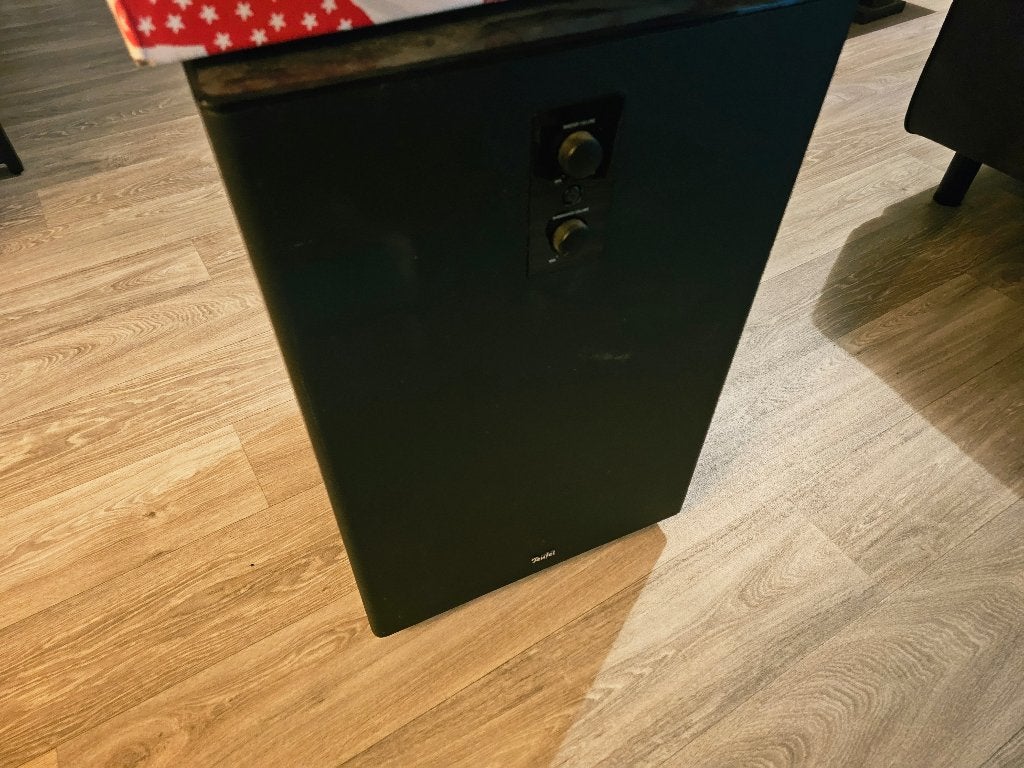 Teufel Concept E450 PC surroundset, Gebruikt, Inclusief standaarden, Surroundset, Ophalen