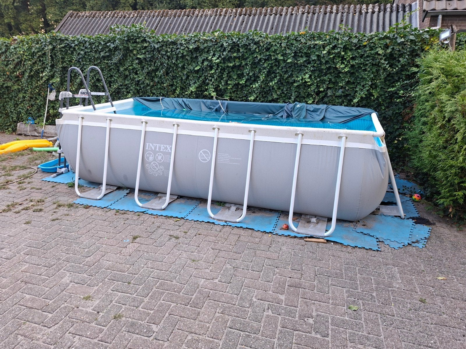Intex zwembad, Ophalen, 200 tot 300 cm, 80 tot 120 cm, Zo goed als nieuw