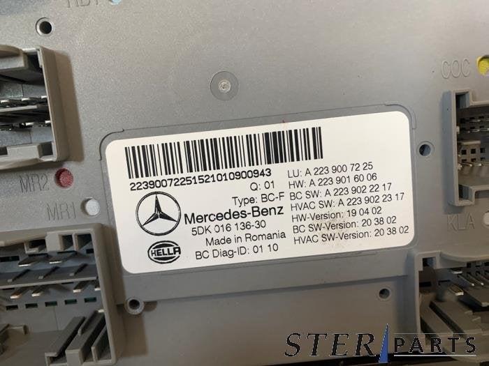 Comfort Module van een Mercedes S-Klasse, Gebruikt, -, Ophalen of Verzenden, -