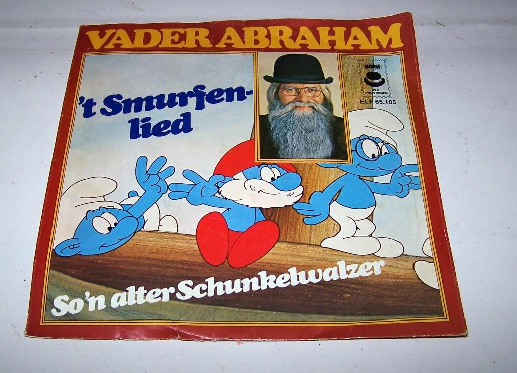 Origineel Vader Abraham 't Smurfenlied single met hoes. Izgs, Verzamelen, Ophalen of Verzenden, Zo goed als nieuw, Verschillende Smurfen
