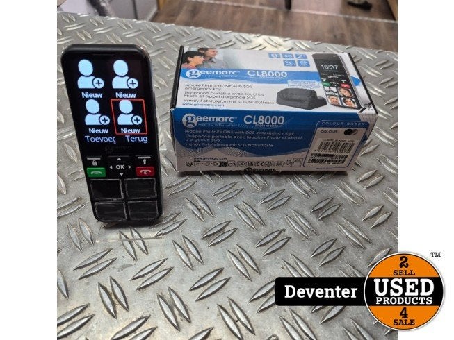 GEEMARC CL8000 ouderen, slechthorenden, -zienden telefoon, Flex Ltd., Zo goed als nieuw, https://flex.com/contact-us, Nobelstraat 10, 5807 GA Oostrum LB, Limburg, Nederland