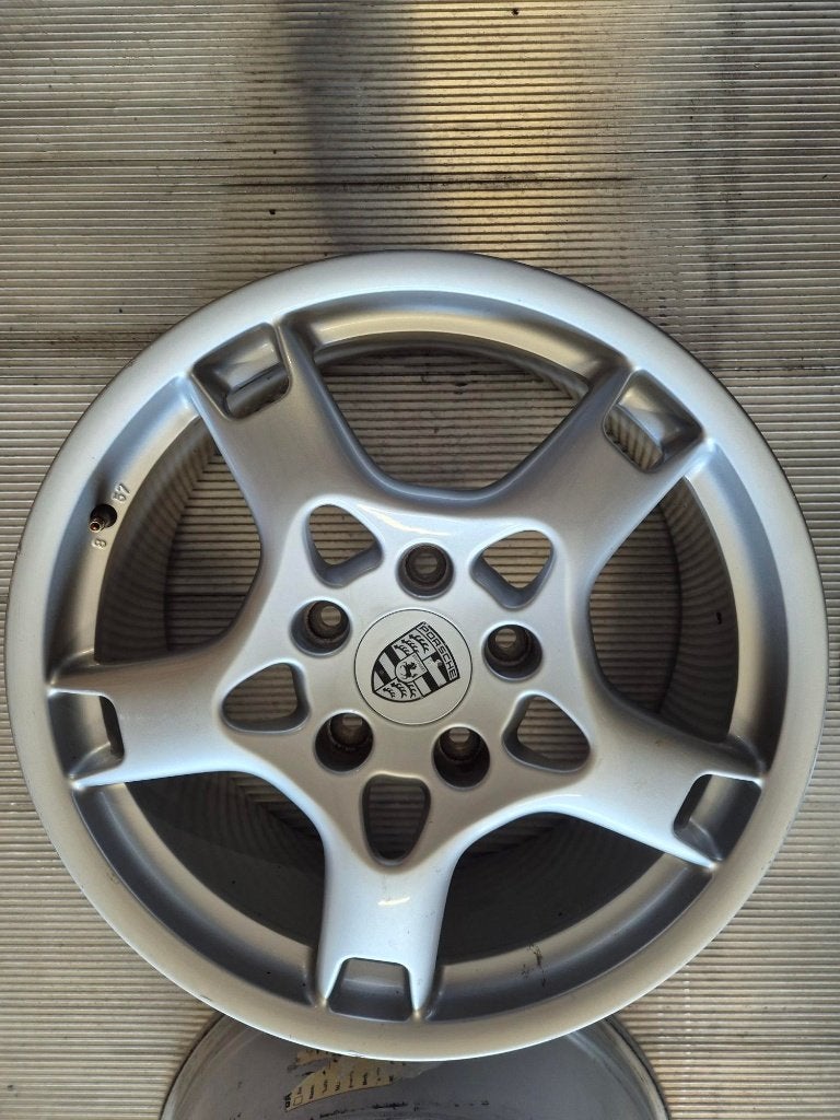 PORSCHE 997 LM velgen 19 inch, Gebruikt, Banden en Velgen, Personenwagen, Zomerbanden
