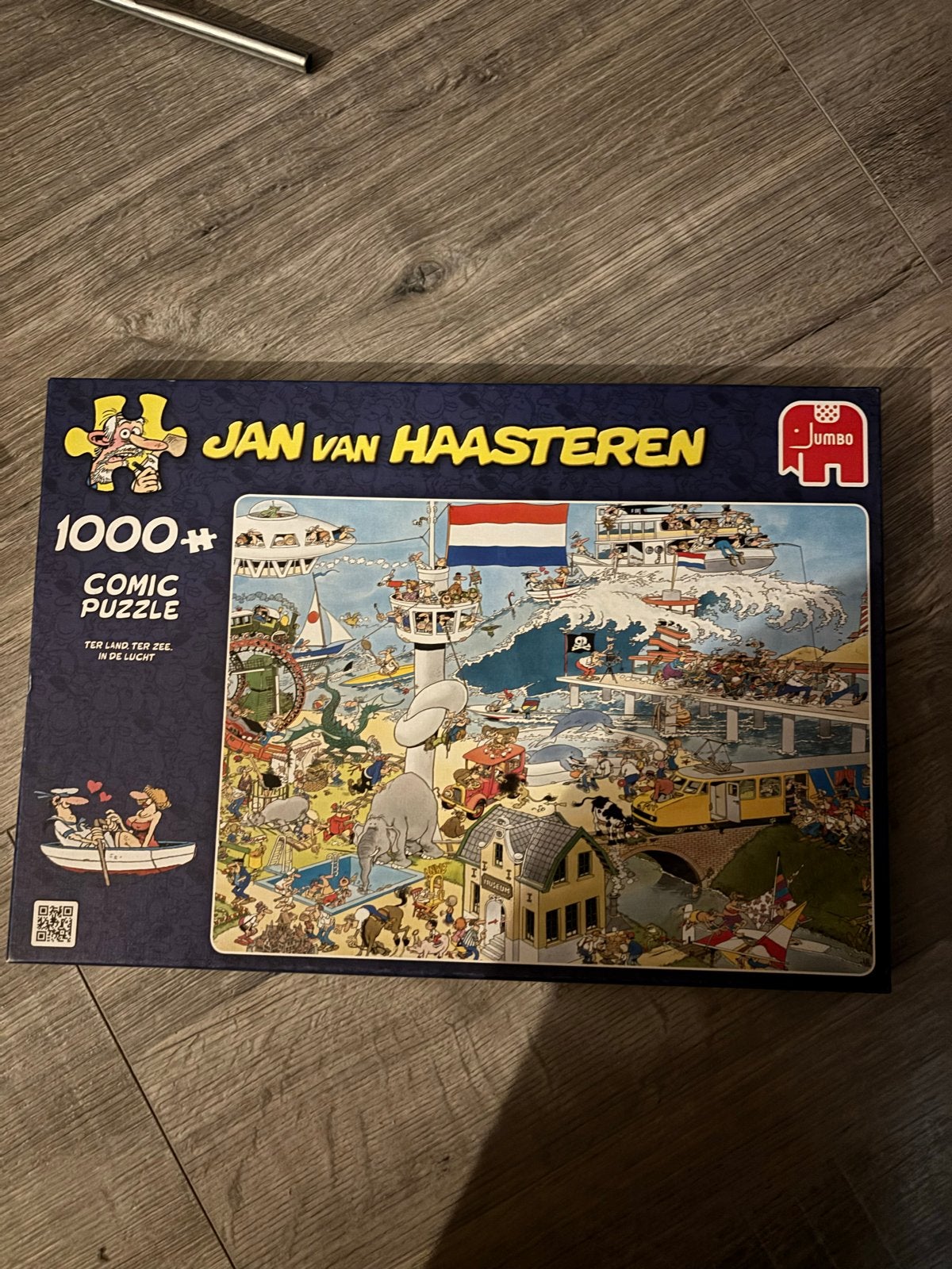 Jan van Haasteren Comic Puzzel - Ter Land, Ter Zee, In de Lu