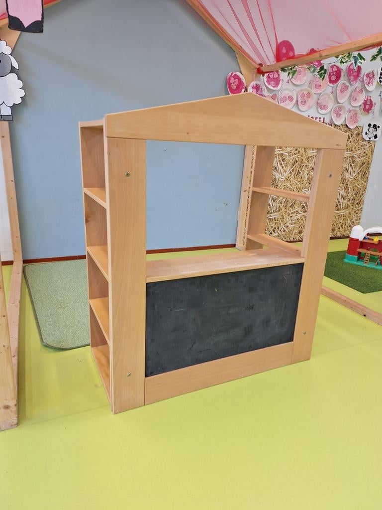 Educo Speelhuisje - Degelijk Houten Speelgoed voor Kinderen, Ophalen, Gebruikt, Hout