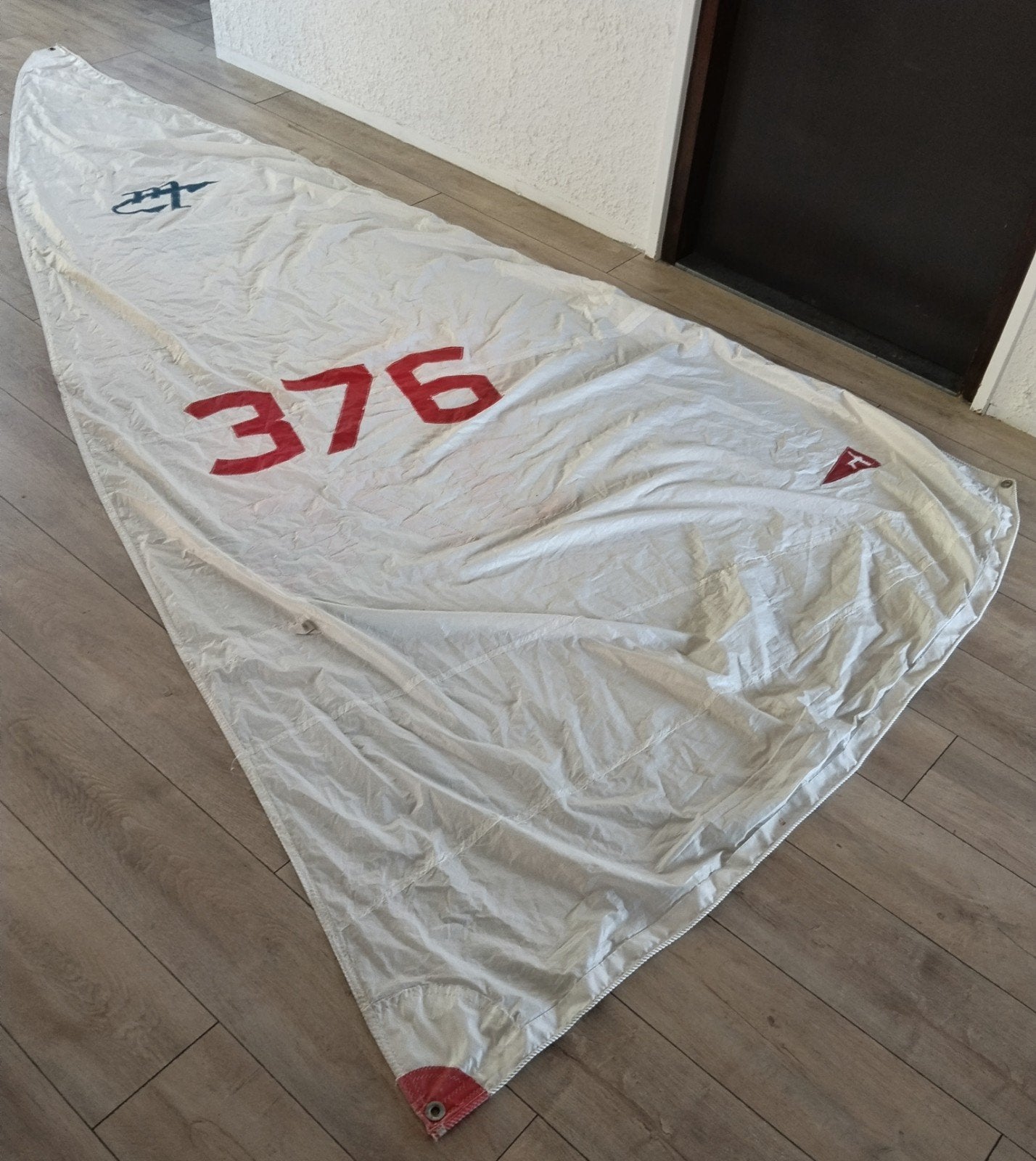 Uniek polyester zeiljolletje / zeilbootje, Watersport en Boten, Gebruikt, Ophalen, Minder dan 3 meter, Minder dan 15 m²