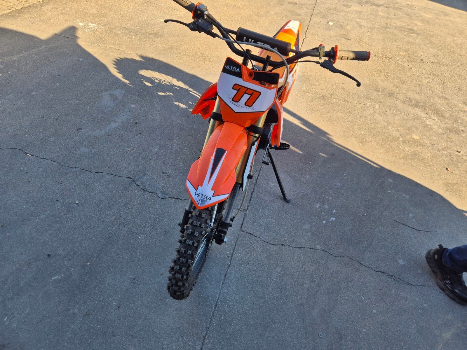 Crossmotor Ultra 125cc 4-takt - Zo goed als nieuw!, Nieuw, 125 cc, 4 versnellingen, Ophalen