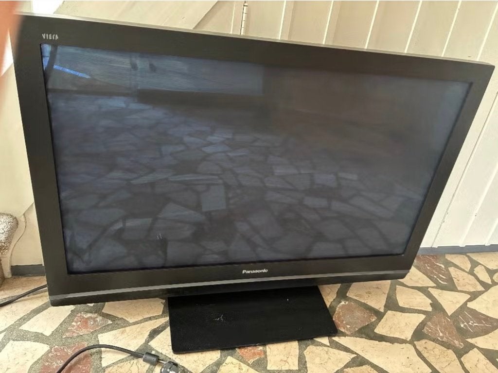 Panasonic Viera 42 inch plasma tv TH-42PX8E, Ophalen, Gebruikt, Panasonic, 50 Hz