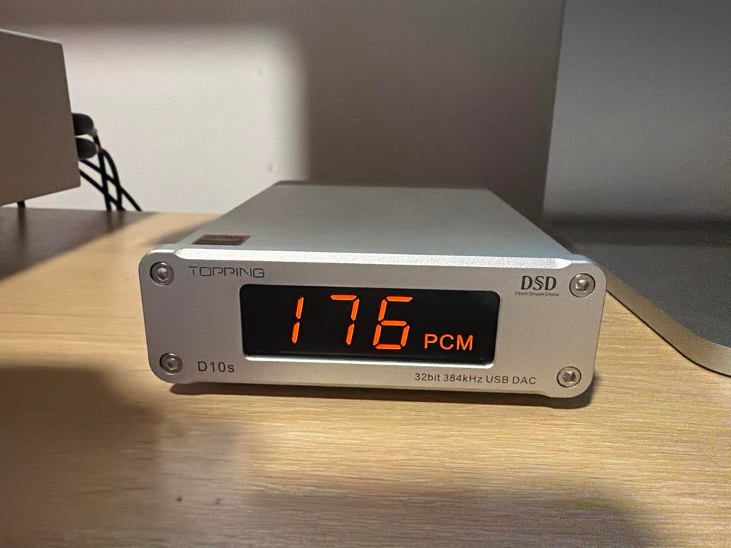 Topping D10s USB DAC - Hoogwaardige Digitale Audio Converter, Computers en Software, Netwerk switches, Zo goed als nieuw, Ophalen