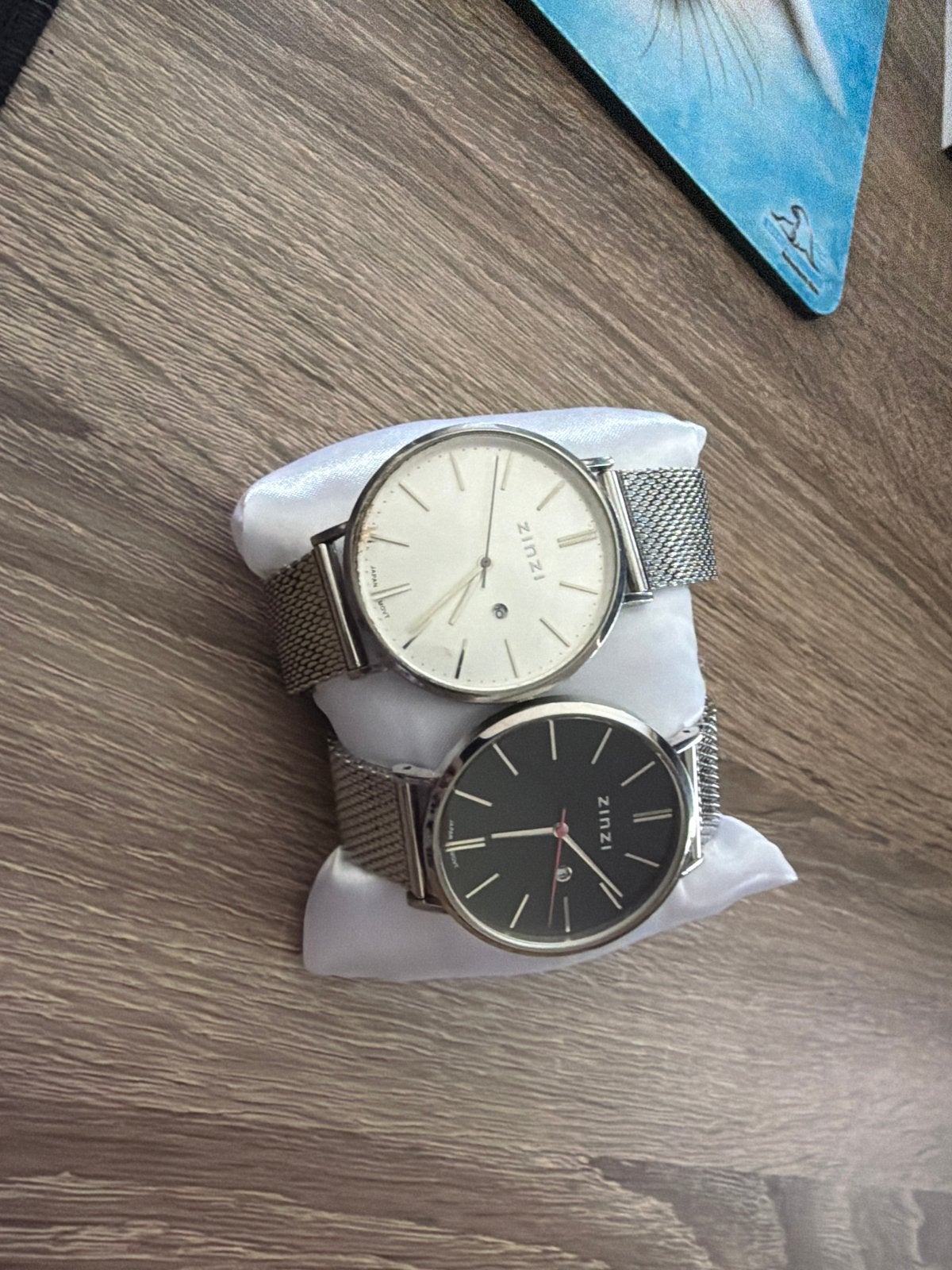 Twee Zinzi horloges - Retro Vintage Stijl, Sieraden, Tassen en Uiterlijk, Overige merken, Gebruikt, Staal, Verzenden