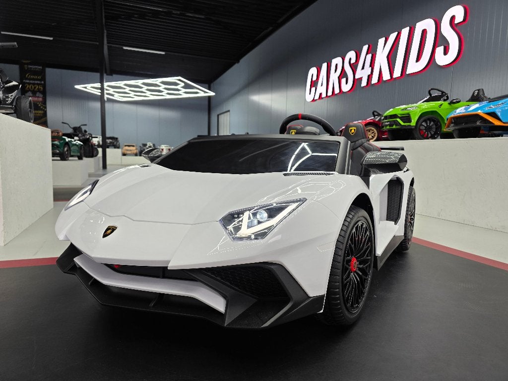 Kinderauto Lamborghini Aventador XXL - 2 pers. - 24 volt, Ophalen of Verzenden, Nieuw, Afstandsbediening