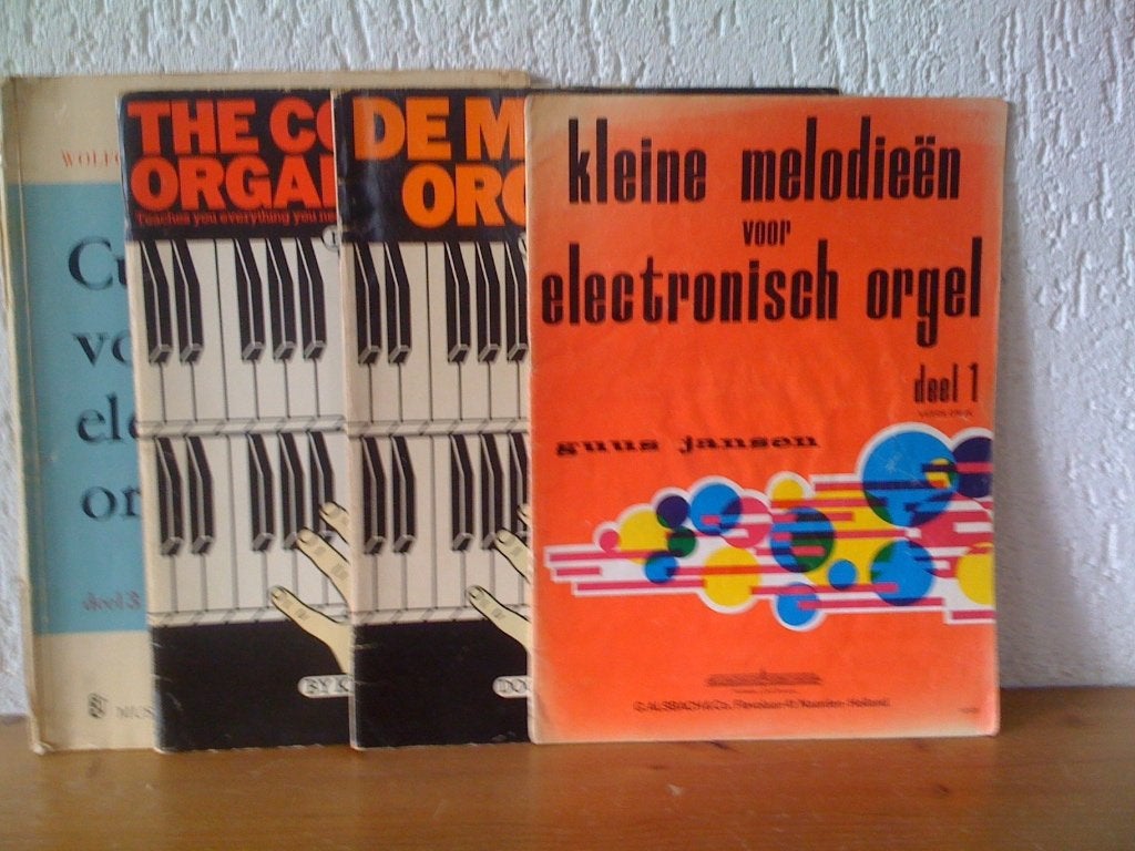 Orgel bladmuziek, Orgel, Gebruikt, Klassiek, Les of Cursus