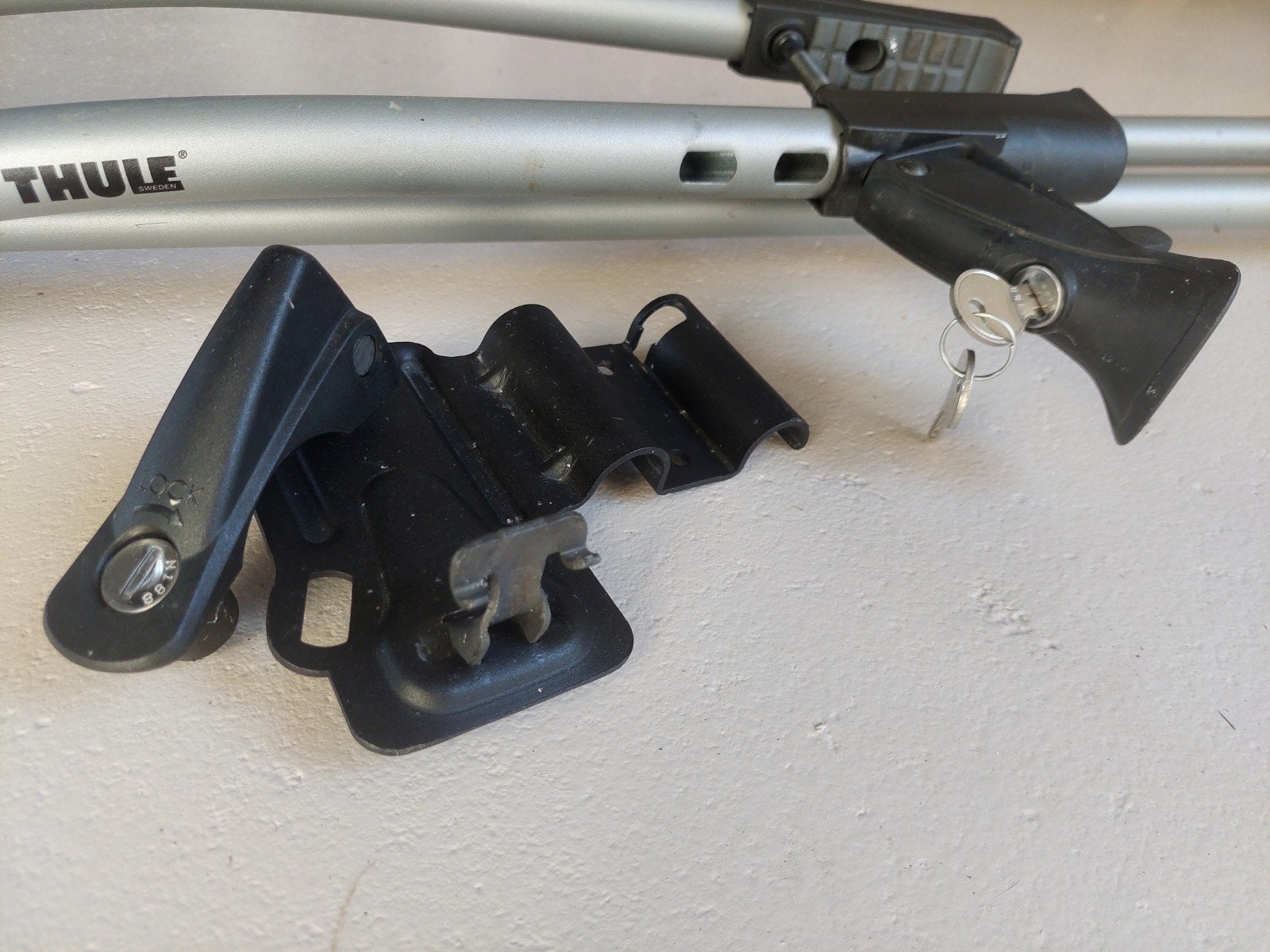 Thule fietsdrager voor op dakdragers, Auto diversen, Ophalen, Gebruikt