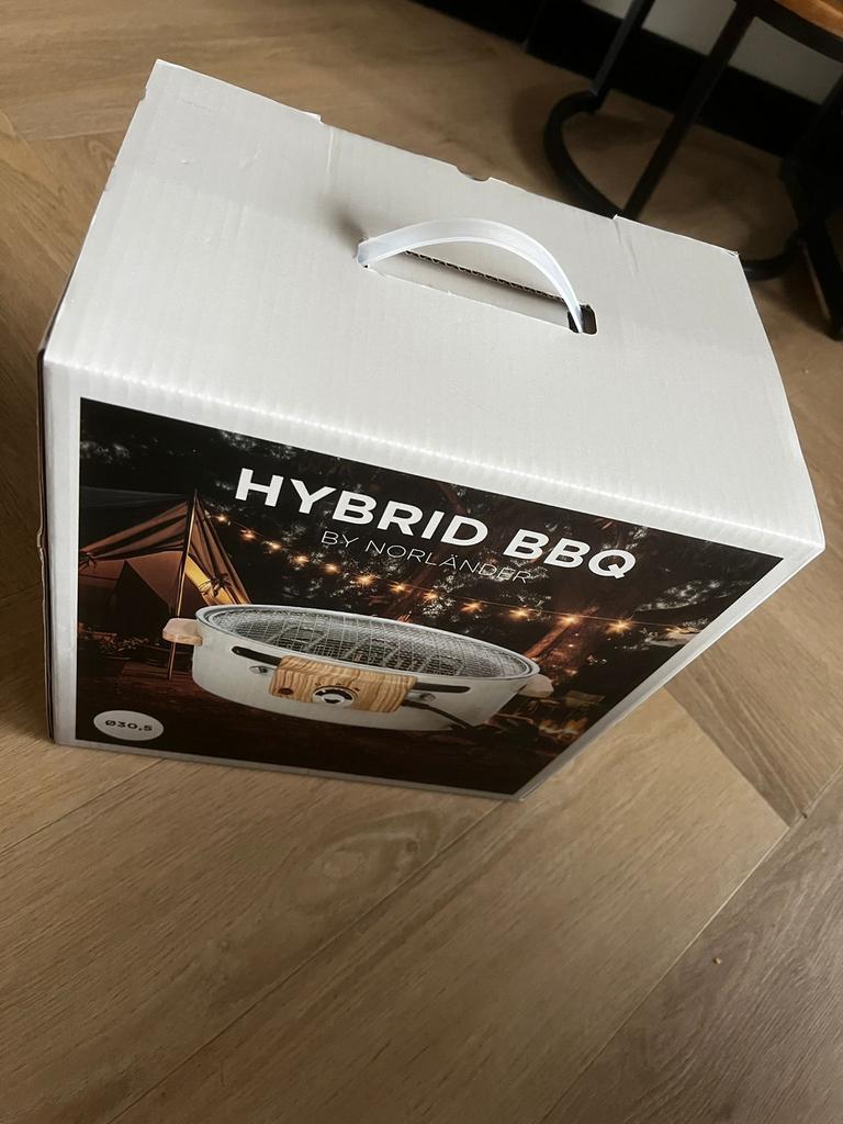 Nieuwe Hybrid BBQ in doos, Ophalen, Nieuw