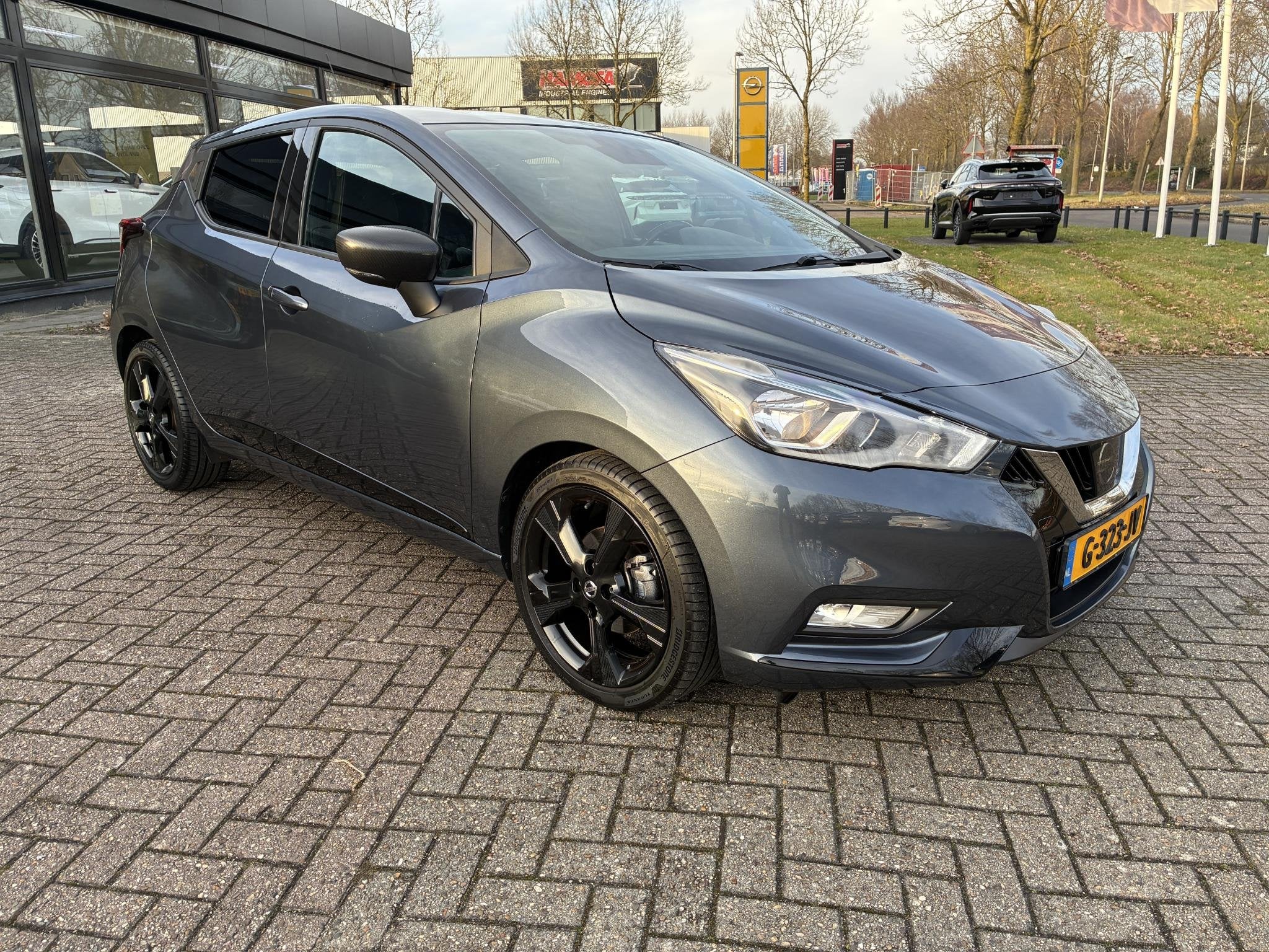 Nissan Micra 1.0 IG-T N-Sport 5-Deurs | Airconditioning | Na, Auto's, Voorwielaandrijving, Lichtsensor, Origineel Nederlands, Zilver of Grijs