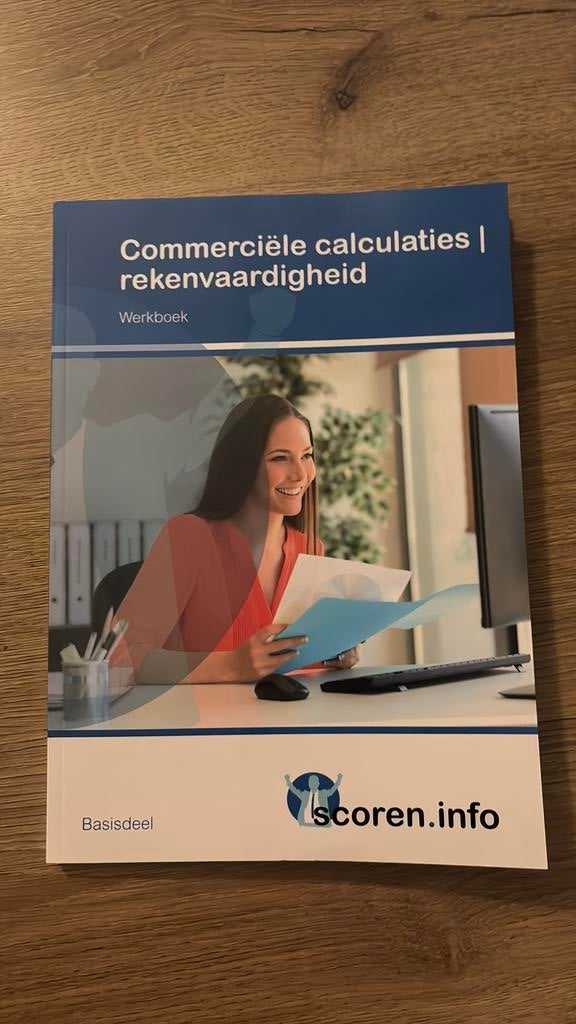 Commerciële calculaties werkboek, Boeken, Schoolboeken, Ophalen of Verzenden, Zo goed als nieuw, Overige niveaus, Economie