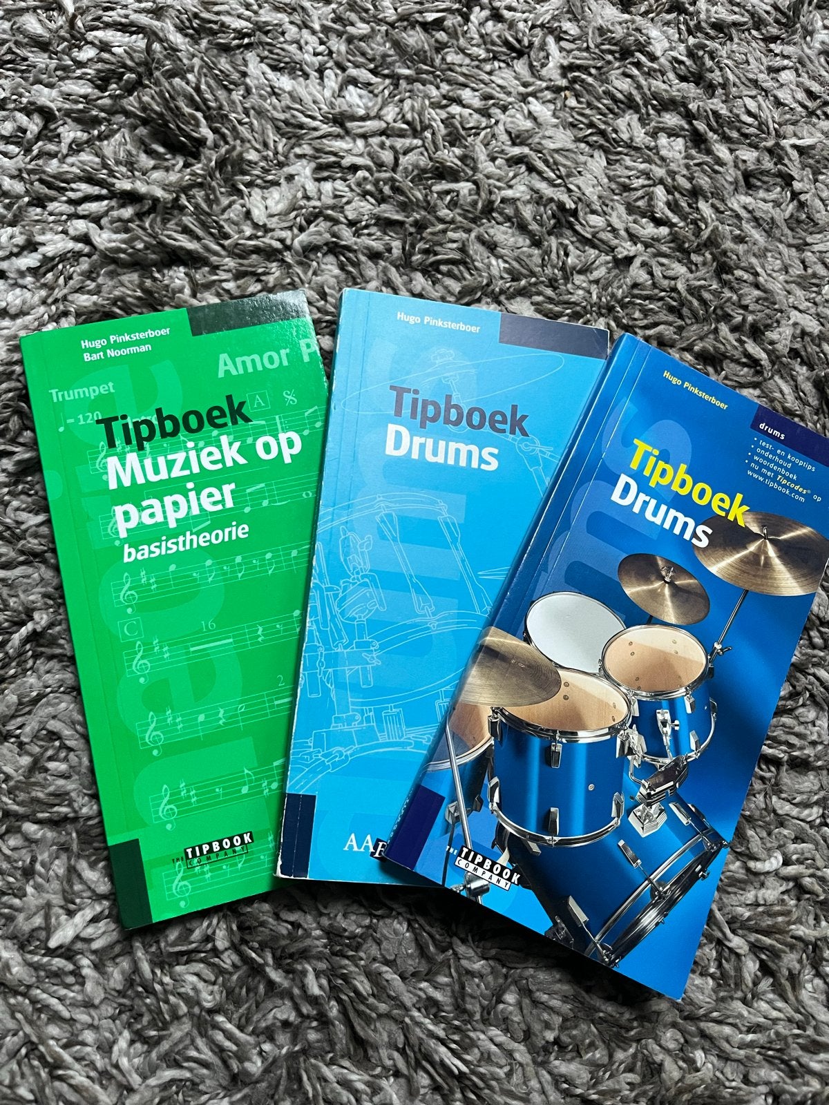 Muziekboeken: Tipboek Drums, Muziek op papier, Gids voor Dru, Gebruikt, Overige genres, Drums of Percussie, Les of Cursus