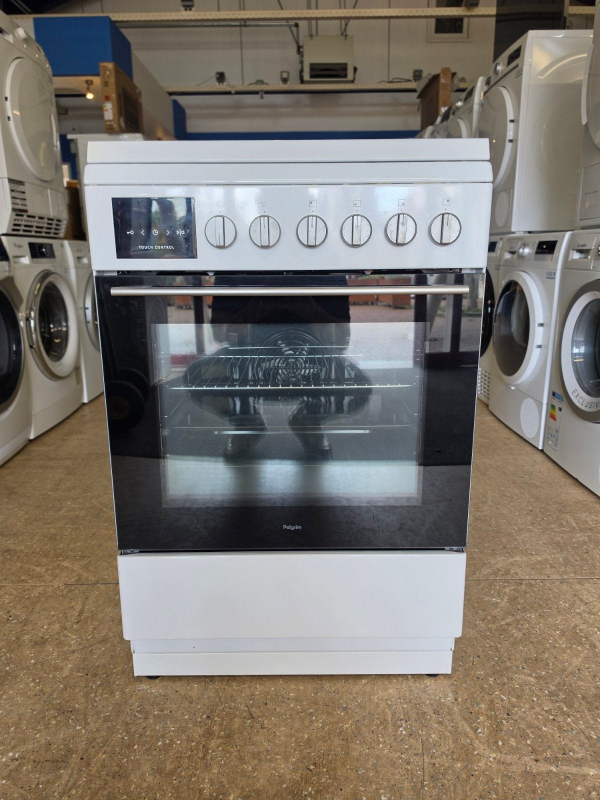 Pelgrim 4 pits gasfornuis | Hete lucht oven | Gratis thuis, Jirnsum, 60 cm of meer, Zo goed als nieuw, Gas
