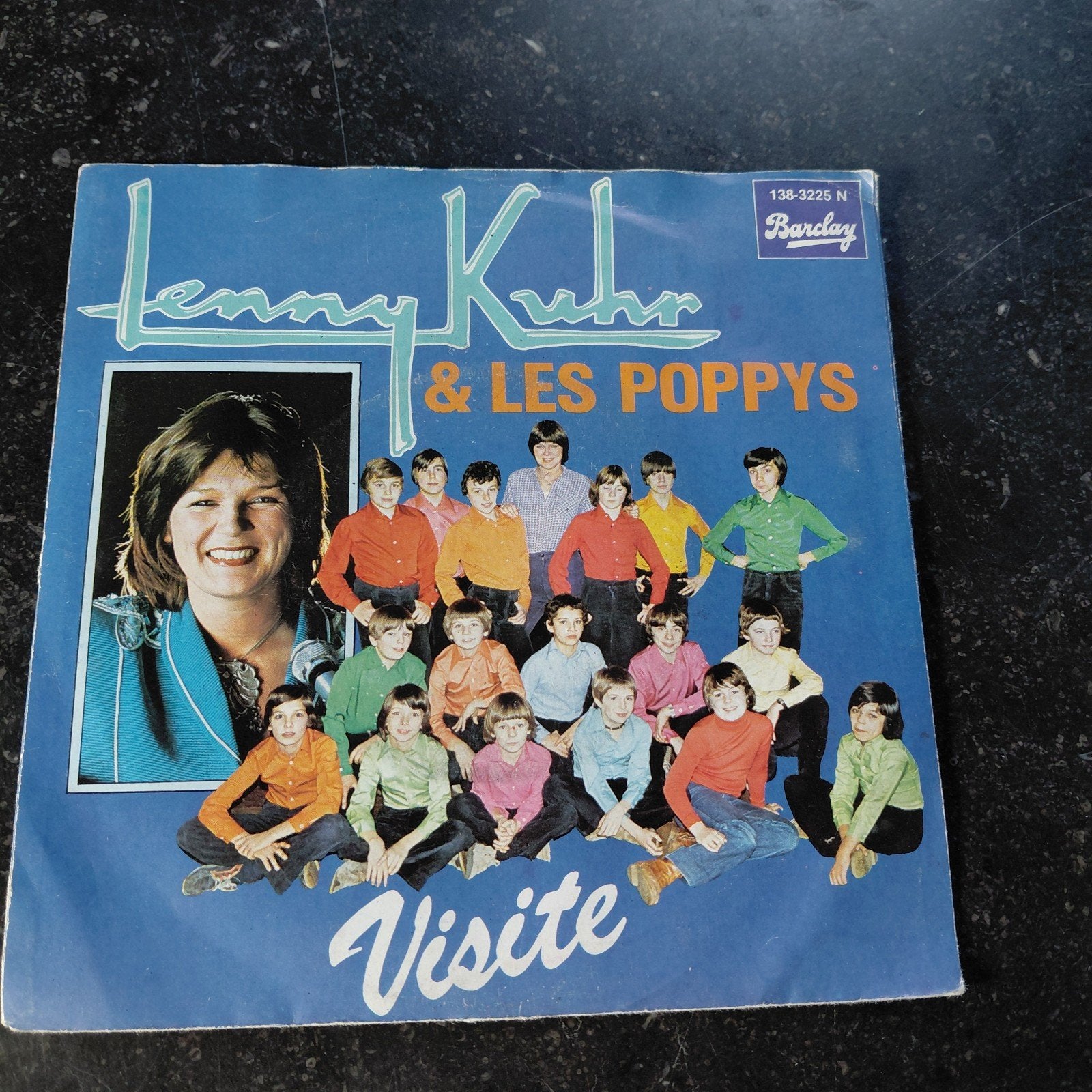 Lenny Kuhr & Les Poppys - Visite (Vinyl Single), Cd's en Dvd's, Ophalen of Verzenden, Gebruikt, Nederlandstalig
