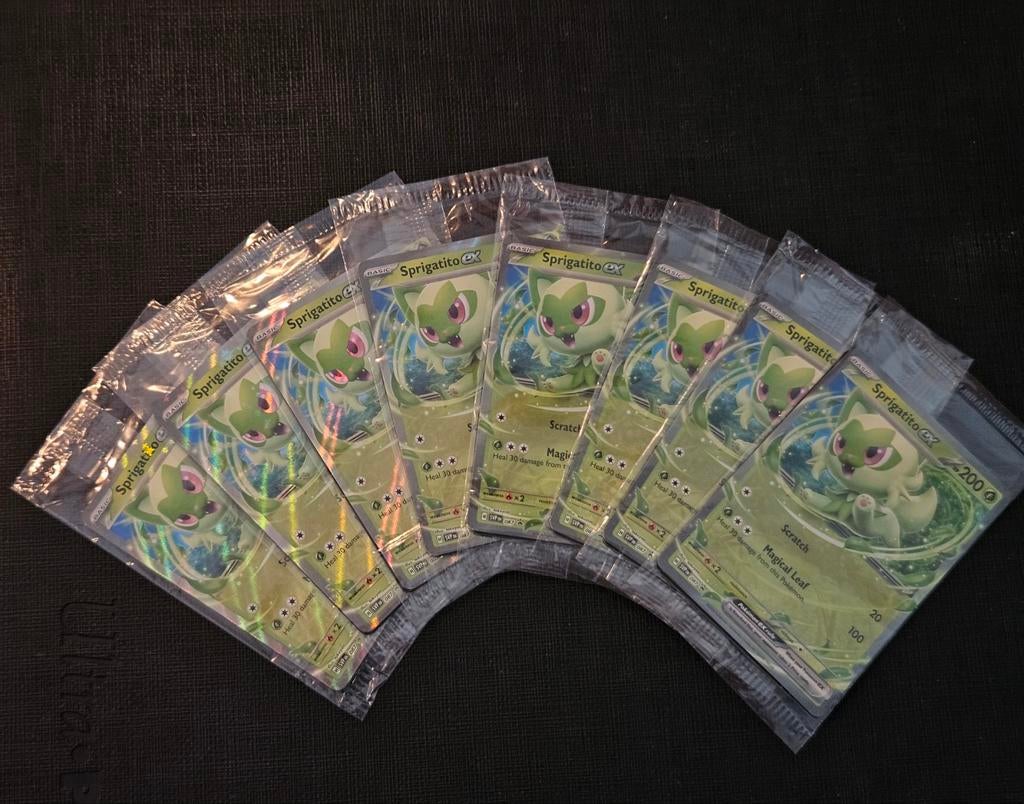 Pokémon TCG - Sprigatito ex Promo Kaart SEALED, Ophalen