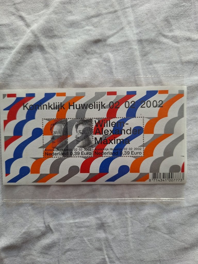 Postzegels Willem Alexander en Maximam 2002, Ophalen of Verzenden, Nieuw, Postzegel(s) of Munt(en)