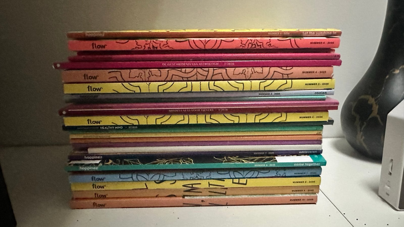 Diverse tijdschriften: Flow, Psychologie Magazine, Happinez, Ophalen of Verzenden, Gelezen, Lichaam en Geest