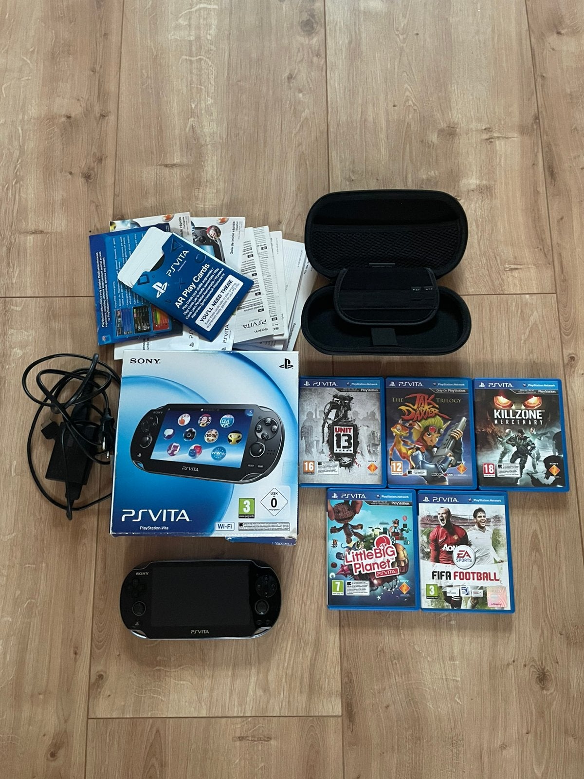 PlayStation Vita OLED + 5 Topgames, Spelcomputers en Games, Games | Sony PlayStation Vita, Online, Overige genres, 1 speler, Ophalen of Verzenden