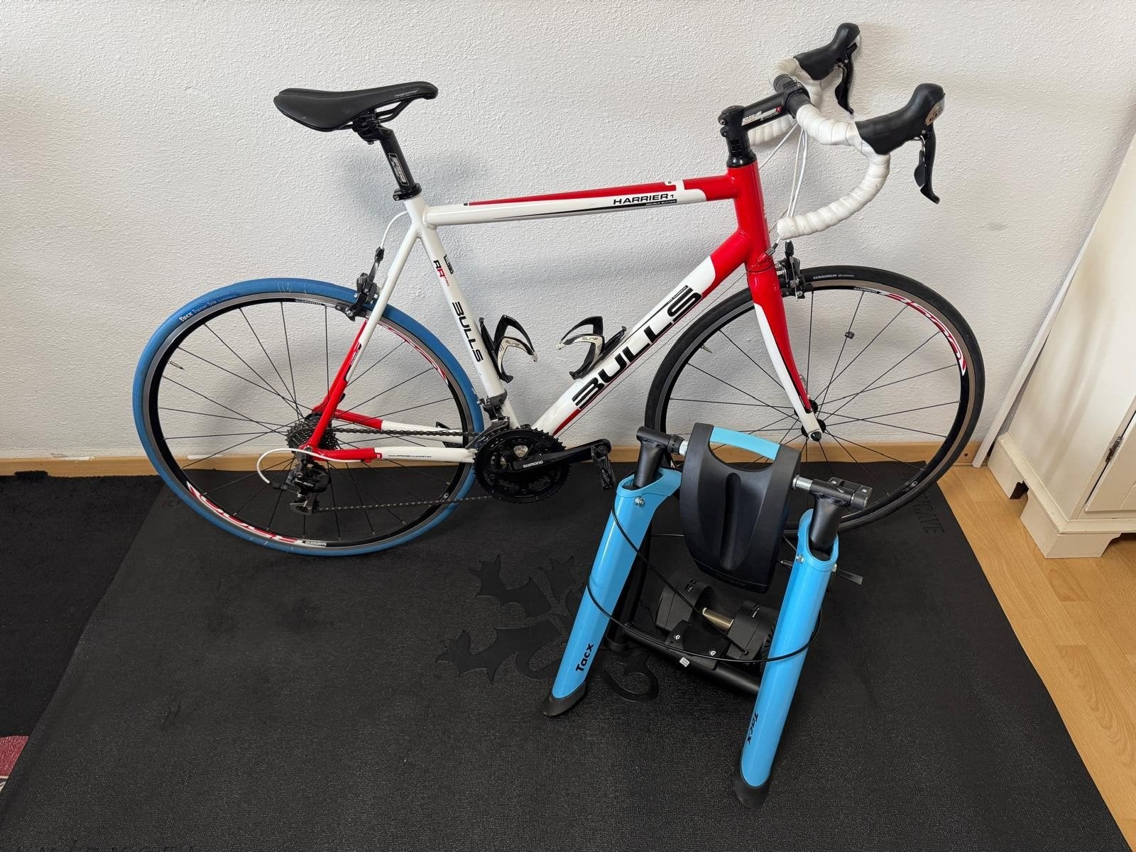 Bulls racefiets met Tacx en mat., Ophalen, Gebruikt, Heren, Overige merken