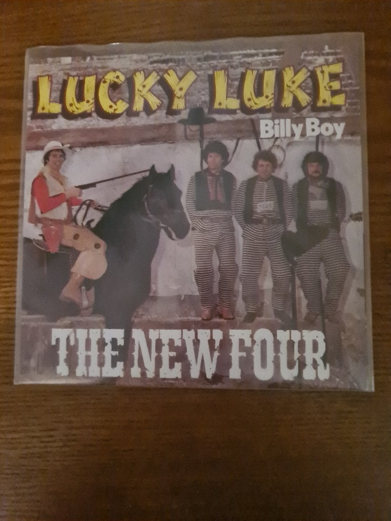 The New four, Ophalen of Verzenden, Zo goed als nieuw, 7 inch, Levenslied of Smartlap