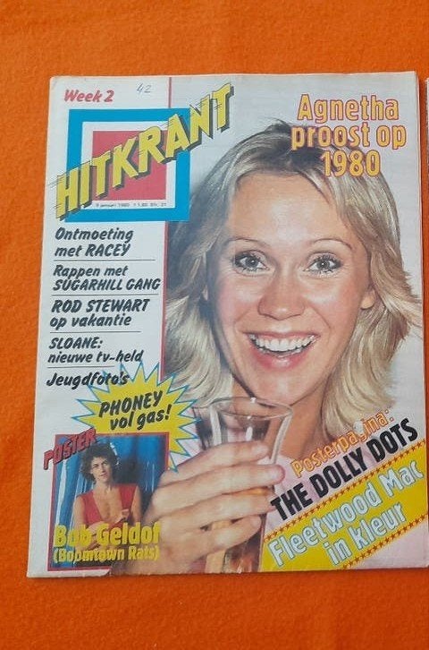 Hitkranten uit 1980, Ophalen of Verzenden, Gelezen, Muziek, Film of Tv